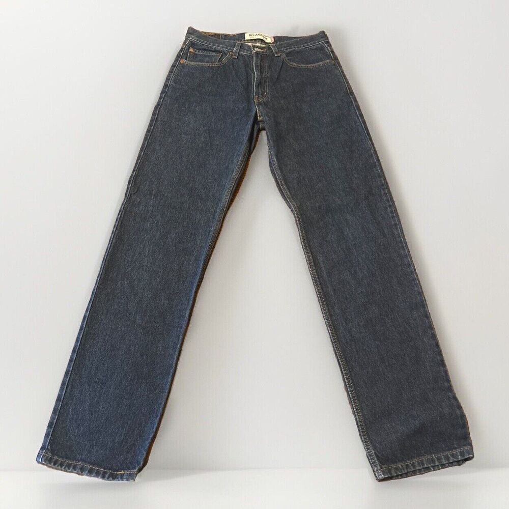 LEVIS MENS 550 RELAXED DENIM BLUE JEANS 005500216 33 X 36